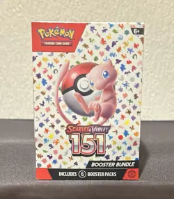 Pokemon TCG Scarlet & Violet-151 Booster Bundle (6 Packs) Factory Sealed 820650853210 - Image 1