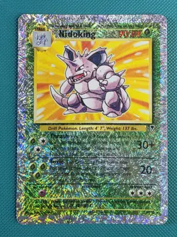 Nidoking 31/110 Legendary Collection Reverse Holo Rare Pokemon Card TCG - Image 1