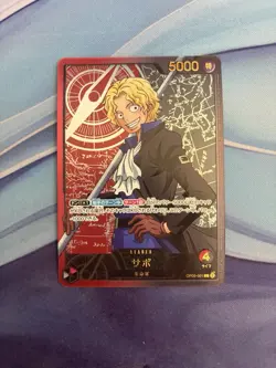 One Piece Sabo EB02 Gold Leader SPR - OP05-001 Anime 25th Collection JPN - Image 1