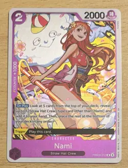 One Piece TCG Nami PRB02-012 Premium Booster - The Best - Vol. 2 Foil - English - Image 1