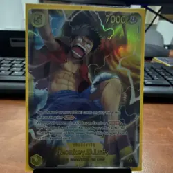 Monkey D. Luffy OP15-119 Secret Rare Foil Rush Blocker One Piece CCG EN - Image 1