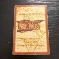 One Piece Carddass Hyper Battle Zoro Difference in Rank C06 1999 Bandai ③ - Image 2