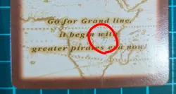 One Piece Carddass Hyper Battle Zoro Difference In Rank C06 Old Bandai 1999 - Image 3