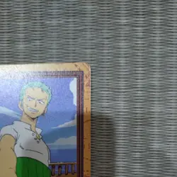 One Piece Carddass Hyper Battle C06 Zoro Difference In Rank 1999 - Image 4