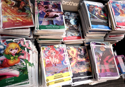 One Piece tcg Card Game 100 Cards Collection Mixed Lot w/ 10 FOILS - Image 5
