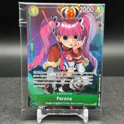 Perona OP09-034 R Foil Illustration Box Vol 4 SEALED Promo One Piece Card - Image 1