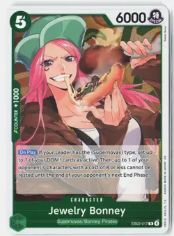 Jewelry Bonney Foil R Extra Booster: One Piece Heroines Edition EB03 -NM - Image 1