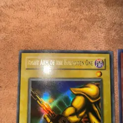 🔥 YUGIOH Exodia The Forbidden One SET (5 PIECES) ORIGINAL 2002 LOB-124 VLP/NM - Image 4