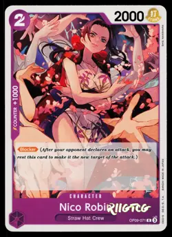 Nico Robin (071) OP09-071 Emperors in the New World One Piece NM - Image 1
