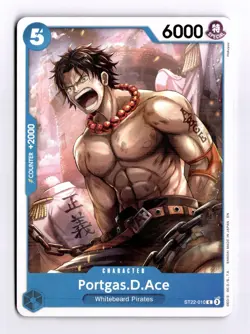 Portgas.D.Ace ST22-010 Common Starter Deck 22: Ace & Newgate One Piece Near Mint - Image 1