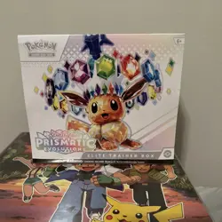 Prismatic Evolutions ETB Elite Trainer Box Pokemon TCG Sealed In Hand Fast Ship! - Image 2