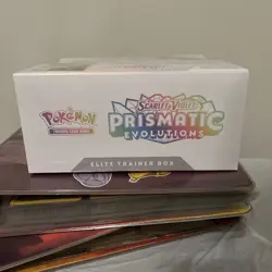 Prismatic Evolutions ETB Elite Trainer Box Pokemon TCG Sealed In Hand Fast Ship! - Image 3