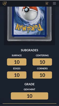 Pokemon TCG Mega Dragonite EX, SIR, 290/217, Ascended, ACE 10 PERFECT SUBGRADES - Image 3