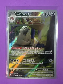 Mabosstiff 218/198 - Scarlet & Violet - Pokemon Card NM/M - Image 1
