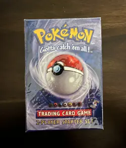 Pokemon 1999 Base Set 2 Player Starter Set Deck Machamp Holo Factory Sealed WOTC - Image 1