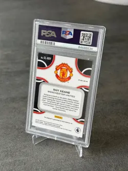 Panini Prizm Premier League 2022-23 Roy Keane Red Stars auto PSA 10 Pop 1 - Image 2