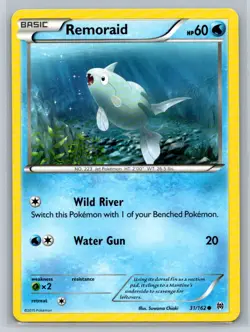 Remoraid (31) #31/162 XY - BREAKthrough Common - Pokemon Cards E12 - Image 1