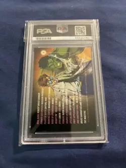 1996 marvel motion hulk #20 gem mint 10 psa 10 pop 1 HARD GRADE - Image 2