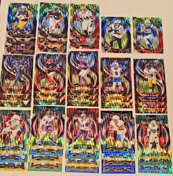 45x 2024 Select NFL Shock Lot ( Various Colors - Premier & Club Level - NM ) - Image 2