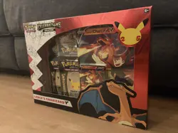 Pokemon TCG Celebrations – Lance's Charizard V Collection - New + Factory Sealed - Image 3