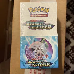 Pokemon Journey Together Booster Box Half Booster Box 18 Packs Sealed - Image 1