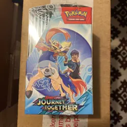 Pokemon Journey Together Booster Box Half Booster Box 18 Packs Sealed - Image 2