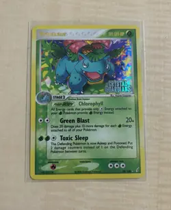 Pokemon Venusaur EX Crystal Guardians 28/100 Reverse Holo Rare Stamped Gold - Image 1