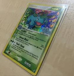 Pokemon Venusaur EX Crystal Guardians 28/100 Reverse Holo Rare Stamped Gold - Image 2