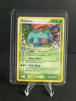 Venusaur - 28/100 Crystal Guardians Holo Rare Pokemon - LP - Image 1