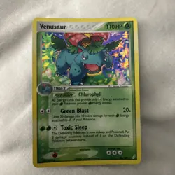 Venusaur Crystal Guardians Holo Rare 28/100 Pokemon - Image 3
