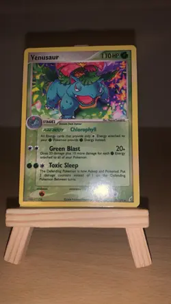 Pokemon TCG Venusaur EX Crystal Guardians 28/100 Non-Holo Rare - Image 1