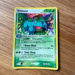Pokemon TCG Venusaur EX Crystal Guardians 28/100 Regular Rare - Image 1