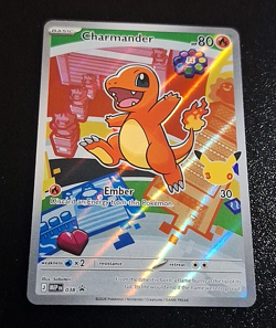 POKEMON MEP: MEGA EVOLUTION "PROMO" CHARMANDER #038 SWEET CARD L@@K NRMT-MT!!! - Image 1