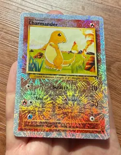 2002 Pokemon Charmander Legendary Collection Reverse Holo Card 70/110 - Image 1