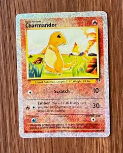 2002 Pokemon Charmander Legendary Collection Reverse Holo Card 70/110 - Image 3