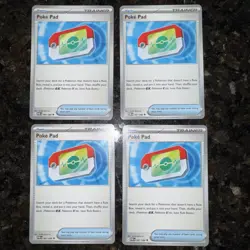 Pokemon TCG x4 Pokepad Pokemon Cards Perfect Order NM playset ME03 081/088 - Image 1
