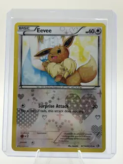 Eevee - RC14/RC25 - Pokemon Legendary Treasures Radiant Collection Card LP - Image 1