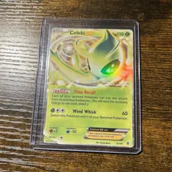 Pokemon Celebi EX 110 HP 9/149 Boundaries Crossed Ultra Rare Holo Card - Image 1