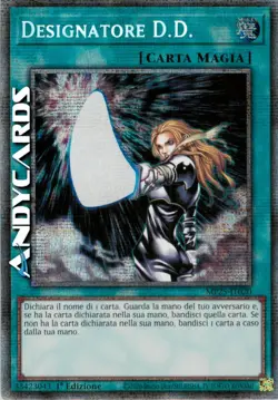 DESIGNATORE D.D. (D.D. Designator) • Rara Starlight • MP25 IT020 • 1Ed • Yugioh! - Image 1