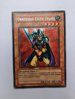 Obnoxious Celtic Guardian CT01-EN006 Secret Rare Yu-Gi-Oh! Card - Image 1