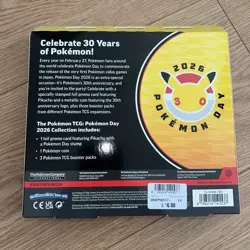 POKEMON DAY 2026 COLLECTION - 30TH ANNIVERSARY - BRAND NEW & SEALED - ENGLISH - Image 2