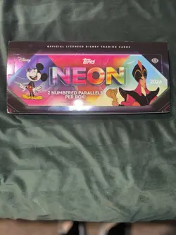 30p a card- Disney Neon Hobby Box Open- Box Shipped With All 100 Cards Inside - Image 1