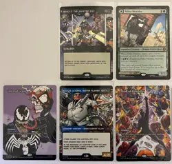 MTG Marvel's Spider-Man 10X Mythic Lot! Top Row Is FOIL - Image 2