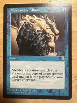 Mask of the Mimic 1x MtG Stronghold LP - Image 1