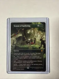 MTG Season of Gathering (Borderless) Bloomburrow Regular - Image 1