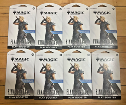 (8) Magic the Gathering SEALED Play Booster Pack Universes Beyond Final Fantasy - Image 1