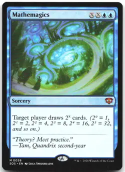 Mathemagics 58 Mythic Secrets of Strixhaven Magic: The Gathering Near Mint - Image 1