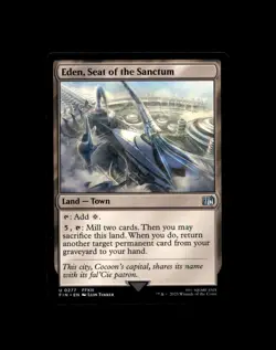 EDEN, SEAT OF THE SANCTUM 277 UC FINAL FANTASY MTG NM/M - Image 1