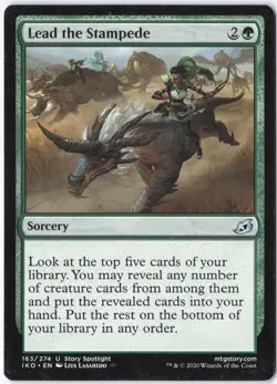 Lead the Stampede U Ikoria: Lair of Behemoths 163 LP - Image 1