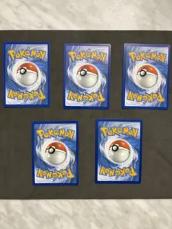 Pokemon Full Art Holo Lot - Octillery Nymble Palafin Garganacl Eiscue - Image 2